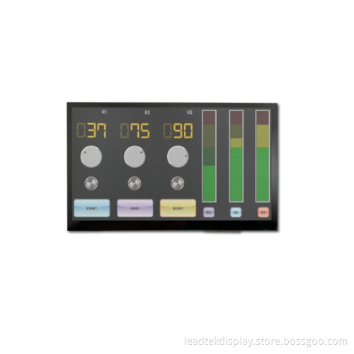 10.1 Inch TFT LCD With 1024 Rgb (H) X 600 (V) Tft/Transmissiverg